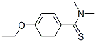 Benzenecarbothioamide, 4-ethoxy-N,N-dimethyl- (9CI) Struktur