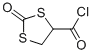 1,3-Dithiolane-4-carbonyl chloride, 2-oxo- (9CI) Struktur