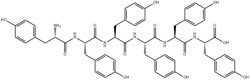 HEXA-L-TYROSINE Struktur