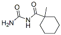 N-Carbamoyl-1-methyl-1-cyclohexanecarboxamide Struktur