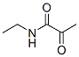 Propanamide, N-ethyl-2-oxo- (9CI) Struktur