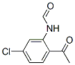 N-(2-acetyl-5-chloro-phenyl)formamide Struktur