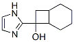 7-(1H-Imidazol-2-yl)bicyclo[4.2.0]octan-7-ol Struktur