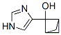 2-(1H-Imidazol-4-yl)bicyclo[1.1.1]pentan-2-ol Struktur