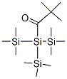 (2,2-Dimethyl-propionyl)-tris(trimethylsilyl)silane Struktur