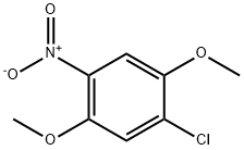 1-Chloro-2,5-dimethoxy-4-nitrobenzene Struktur