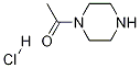 Piperazine, 1-acetyl-, Monohydrochloride Struktur