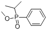 ISOPROPYL-PHENYL-PHOSPHINIC ACID METHYL ESTER Struktur