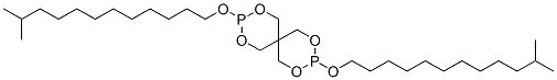 3,9-bis(isotridecyloxy)-2,4,8,10-tetraoxa-3,9-diphosphaspiro[5.5]undecane          Struktur