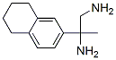 2-(5,6,7,8-Tetrahydronaphthalen-2-yl)-1,2-propanediamine Struktur