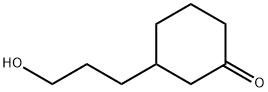 3-(3-HYDROXYPROPYL)CYCLOHEXANONE Struktur