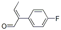 Benzeneacetaldehyde, alpha-ethylidene-4-fluoro-, (alphaE)- (9CI) Struktur