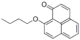 1H-Phenalen-1-one,9-butoxy- Struktur