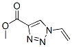 1H-1,2,3-Triazole-4-carboxylicacid,1-ethenyl-,methylester(9CI) Struktur