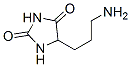 5-(3-Aminopropyl)-2,4-imidazolidinedione Struktur