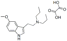 5-Methoxy-N,N-dipropyltryptamineethanedioate Struktur