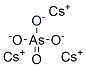 cesium arsenate Struktur