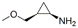 Cyclopropanamine,2-(methoxymethyl)-,cis-(9CI) Struktur