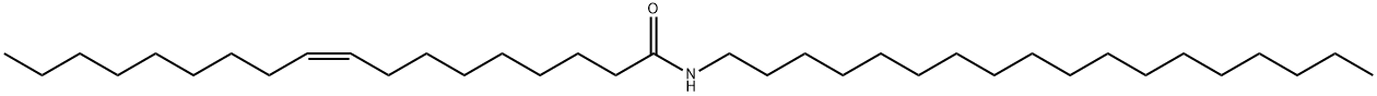 (Z)-N-十八烷基-9-十八碳烯酰胺 結(jié)構(gòu)式