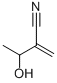 2-(1-Hydroxyethyl)acrylonitrile Struktur