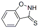 1,2-Benzisoxazole-3(2H)-thione(9CI) Struktur