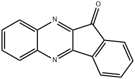 11H-INDENO[1,2-B]QUINOXALIN-11-ONE Struktur