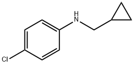 (4-CHLORO-PHENYL)-CYCLOPROPYLMETHYL-AMINE HYDROCHLORIDE Struktur