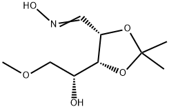 5-O-Methyl-2-O,3-O-isopropylidene-D-ribose oxime Struktur