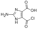 1H-Imidazole-4-carboxylicacid,2-amino-5-(chlorocarbonyl)-(9CI) Struktur