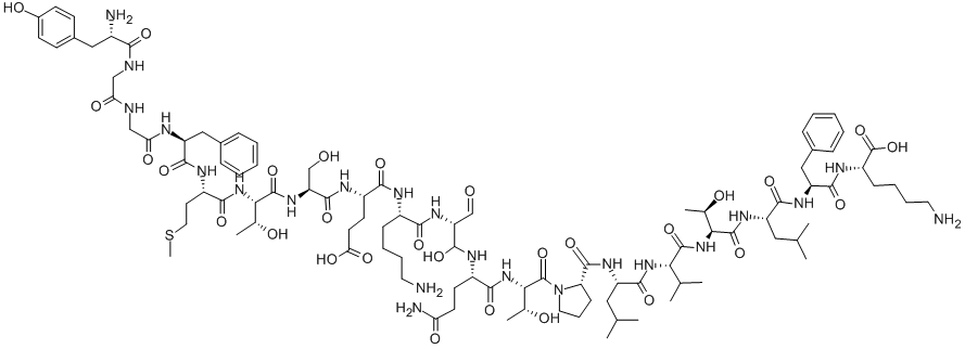 DELTA-ENDORPHIN Struktur