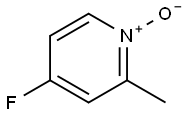 Pyridine, 4-fluoro-2-methyl-, 1-oxide (9CI) Struktur