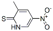 3-methyl-5-nitro-1H-pyridine-2-thione Struktur