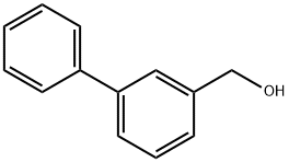 3-Biphenylmethanol Struktur