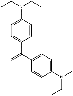 1,1-Bis[4-(diethylamino)phenyl]ethene Struktur