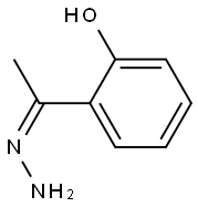 Ethanone,  1-(2-hydroxyphenyl)-,  hydrazone Struktur