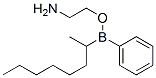 2-(octan-2-yl-phenyl-boranyl)oxyethanamine Struktur