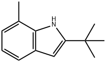 2-TERT-BUTYL-7-METHYL-1H-INDOLE Struktur