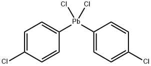 dichloro-bis(4-chlorophenyl)plumbane Struktur