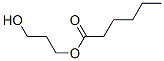 3-hydroxypropyl hexanoate Struktur