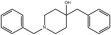 1,4-dibenzylpiperidin-4-ol Struktur