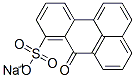 7-Oxo-7H-benz(de)anthracene-8-sulfonic acid sodium salt Struktur