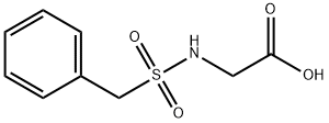 (BENZYLSULFONYL)AMINO]ACETIC ACID Struktur