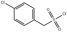 4-Chlorobenzylsulfonyl chloride Struktur