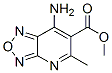 [1,2,5]Oxadiazolo[3,4-b]pyridine-6-carboxylicacid,7-amino-5-methyl-,methyl Struktur