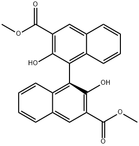 (S)-(-)-DIMETHYL-2 2'-DIHYDROXY-1 1'-BI& Struktur