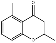 2,3-Dihydro-2,5-dimethyl-4H-1-benzopyran-4-one Struktur