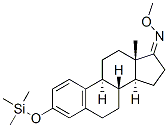 3-(Trimethylsilyloxy)estra-1,3,5(10)-trien-17-one O-methyl oxime Struktur