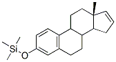 Silane, (estra-1,3,5(10),16-tetraen-3-yloxy)trimethyl- Struktur