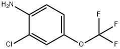 2-CHLORO-4-(TRIFLUOROMETHOXY)ANILINE Struktur