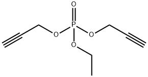 ethyl diprop-2-ynyl phosphate Struktur